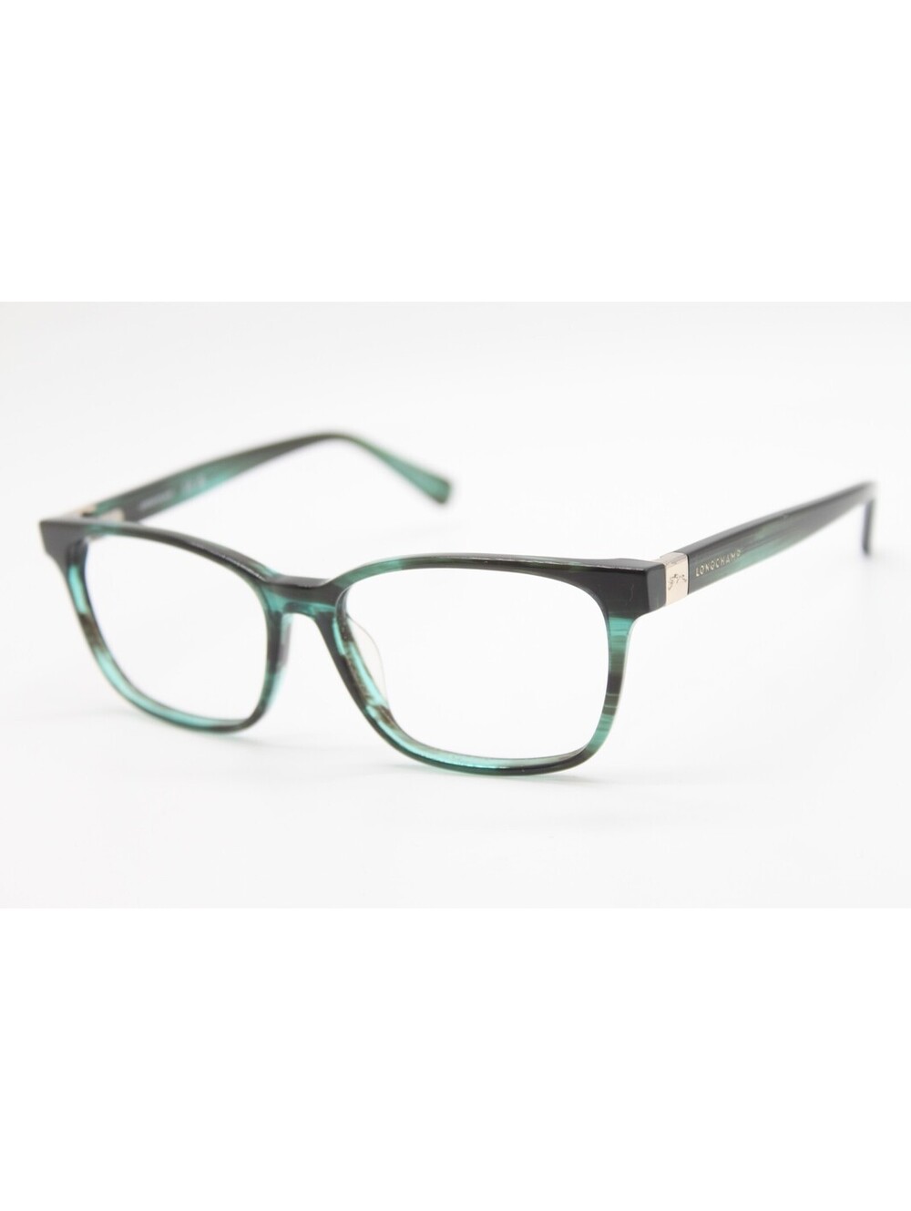 NEW LONGCHAMP LO2678 306 GREEN BLACK AUTHENTIC EYEGLASSES 54-15